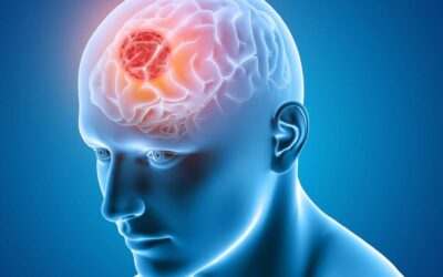 Woman experiencing persistent headaches and dizziness, highlighting early warning signs that may be associated with a brain tumor.